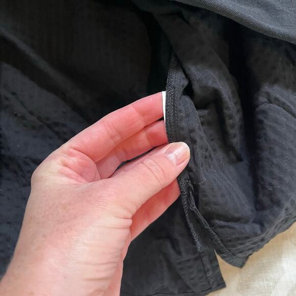 Rag reserve upcycled black cotton jacket size large - Picture 6 of 10